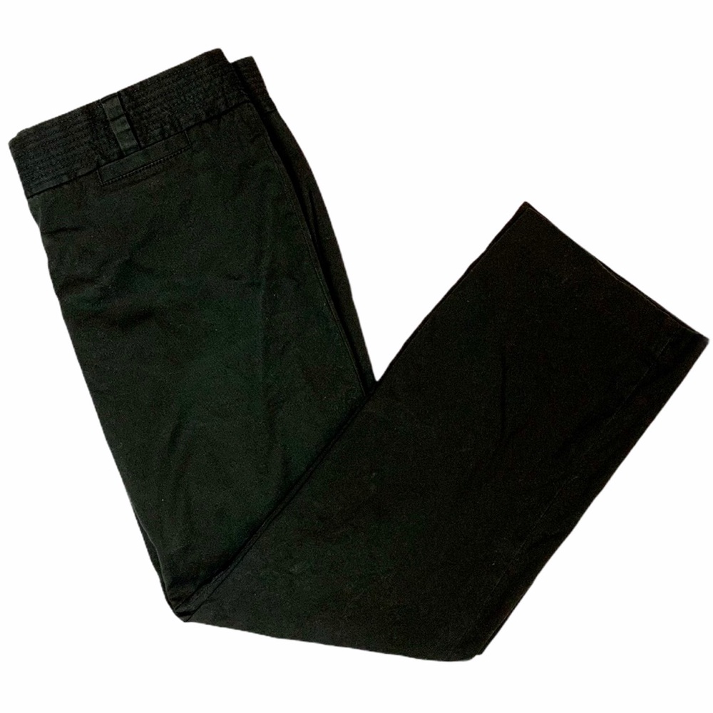 J. Crew black City Fit stretch capris, Sz 4